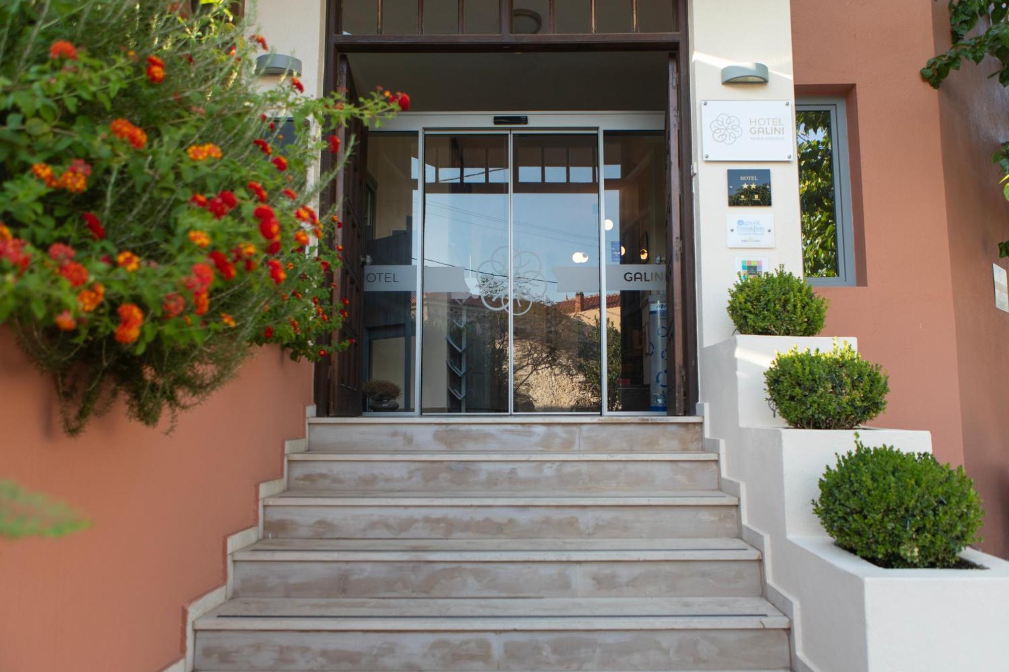 Galini Hotel Skala Eresou Zewnętrze zdjęcie