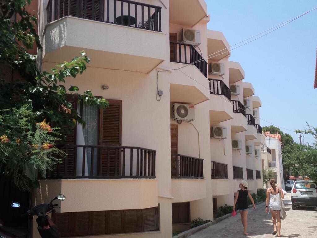 Galini Hotel Skala Eresou Zewnętrze zdjęcie