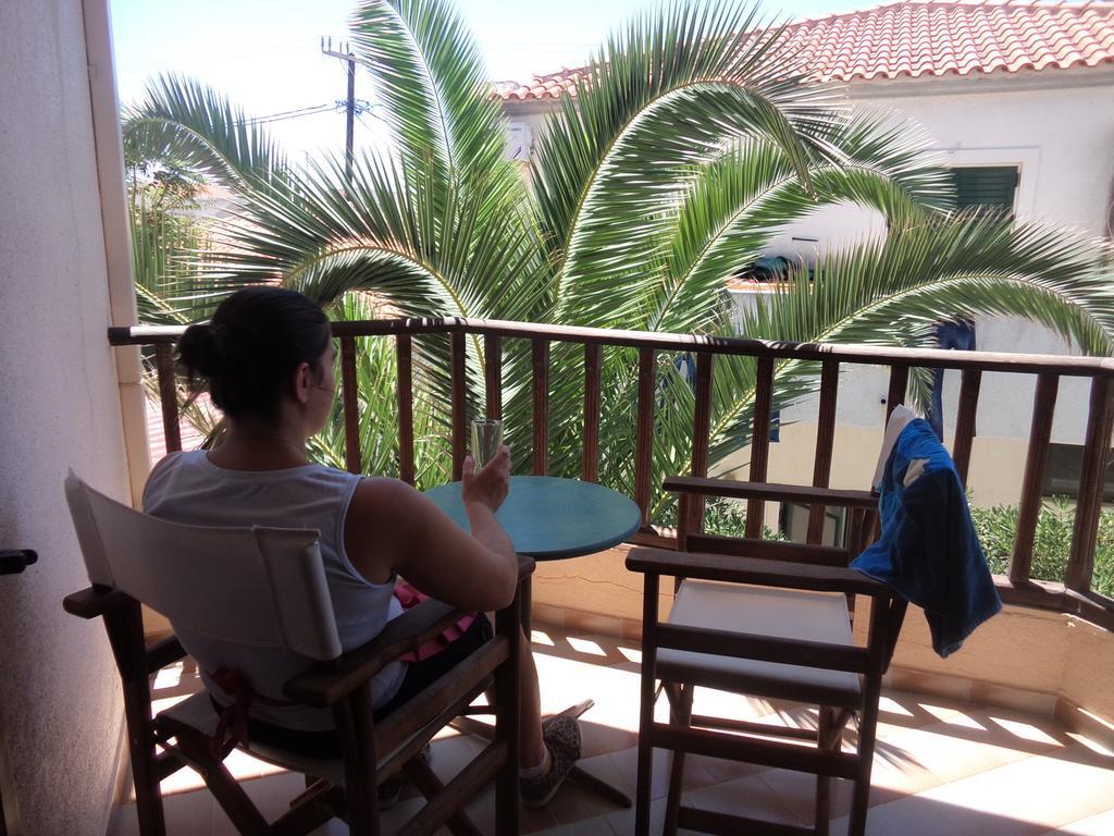 Galini Hotel Skala Eresou Zewnętrze zdjęcie